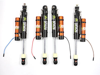 五十鈴房車輕卡改裝氮氣減震器-100段可調(diào)阻尼減震器廠家直銷